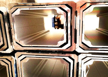 Industrial Equipment Aluminium Square Tube OHSAS 18001 6061-T66 80*80