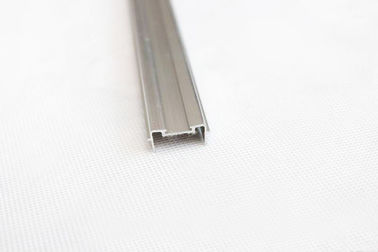 Silver White Mill Finish Aluminium LED Profiles Customized ISO9001 Certification