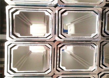 Industrial Equipment Aluminium Square Tube OHSAS 18001 6061-T66 80*80