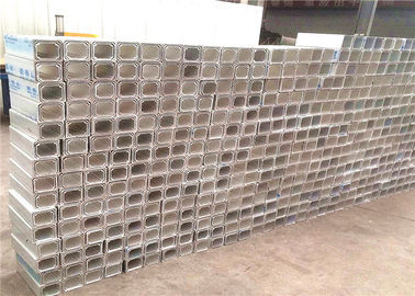 Industrial Equipment Aluminium Square Tube OHSAS 18001 6061-T66 80*80