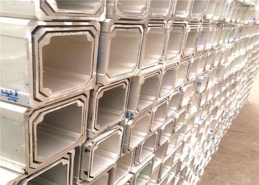 Industrial Equipment Aluminium Square Tube OHSAS 18001 6061-T66 80*80