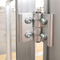 Removable Aluminum Industrial Hinges Profile Heavy Duty