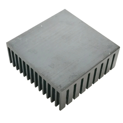 Electronic Aluminium Heatsink Profiles Black Anodized Welding