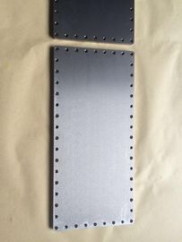 Punching Machining Custom Aluminum Extrusion Aluminum Panel with Crimping Type