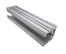 Factory Custom Direct Sales Metal Aluminum U-slot Frameless Glass Railing Floor Groove Aluminum Profile