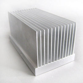 55mm Width Aa6063 Aluminium Extrusion Profiles Radiator , Extruded Aluminum Heatsink