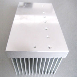 55mm Width Aa6063 Aluminium Extrusion Profiles Radiator , Extruded Aluminum Heatsink