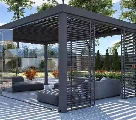 Fabbrica Fornitore 6061 6063 T5 Profilo di estrusione in alluminio per Pergola