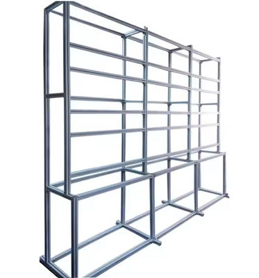 Display in lega di alluminio di stile industriale Stand e scaffale a parete con profilo di estrusione in alluminio a fessura T 3030 4040