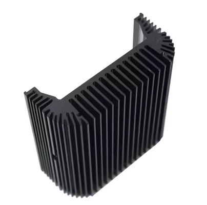 Profili industriali di alluminio Sink termico a forma di Cnc Precision Machining Aluminium Sink termico dentale ad alta potenza ad alta densità